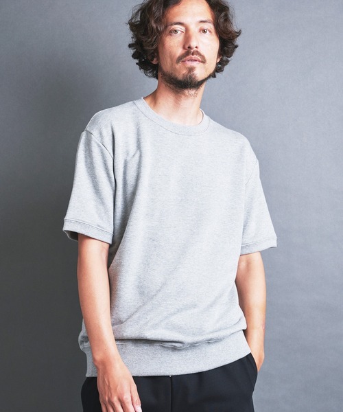 SOPHNET コットンカシミア半袖スウェット S SOPHNET コットンカシミア半袖スウェット S