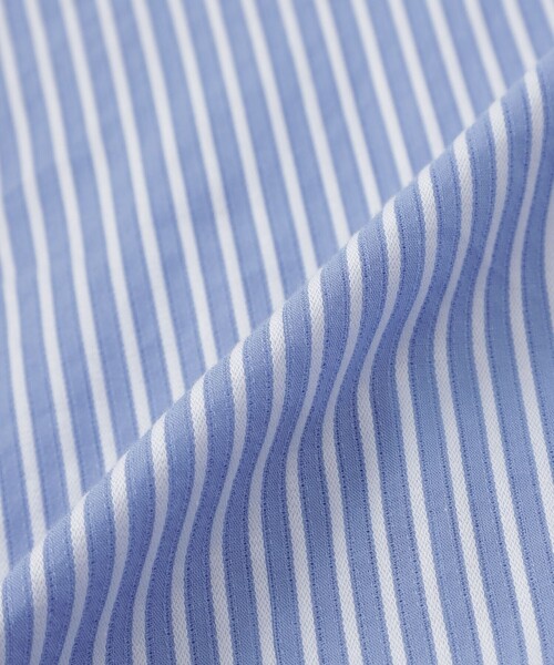 TO BE CHIC(トゥー ビー シック)の「カラミストライプ シャツブラウス(シャツ/ブラウス・レディース・ブルー/ダークネイビー/ピンク系その他2・42/40/38)」の12枚目の写真