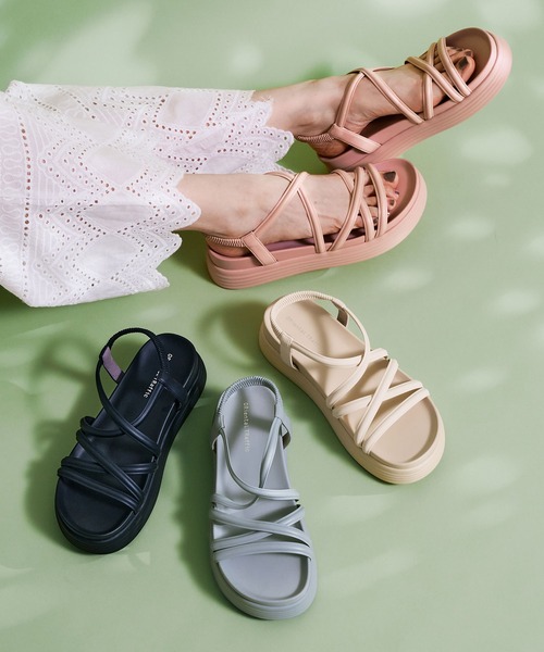 トッズ TOD'S XXW11K0FH50 GOC サンダル GOLDEN CALF レディース