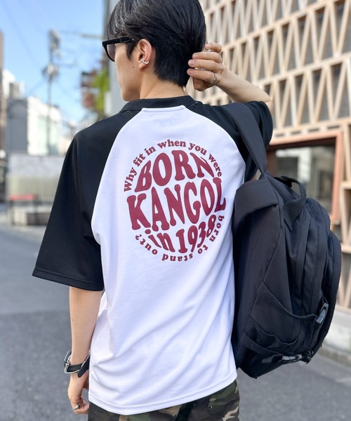 KANGOL（カンゴール）の「【KANGOL】別注オーバーサイズバックプリントTシャツ ワンポイント サークルロゴ ラグラン 男女兼用（Tシャツ/カットソー・メンズ・ホワイト/ブラック/ホワイト系その他/ブラック系その他・M/L）」の19枚目の写真