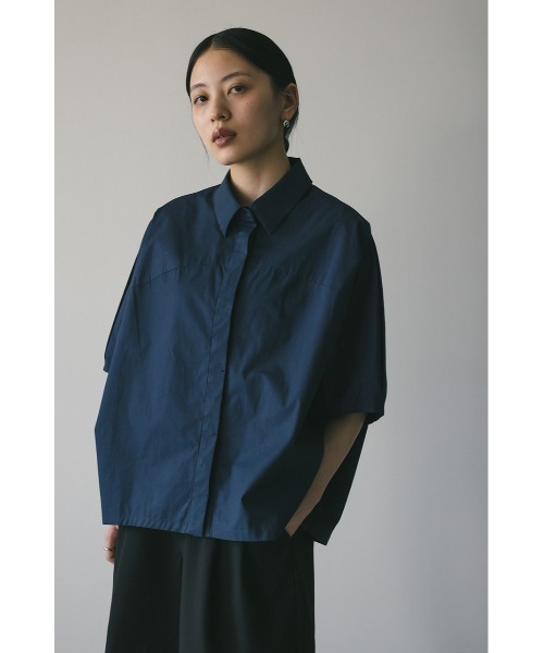 STYLEMIXER(スタイルミキサー)の「テントスリーブルーズシャツ 【春服】新作(シャツ/ブラウス・レディース・ネイビー/ホワイト/サックスブルー・FREE)」の15枚目の写真