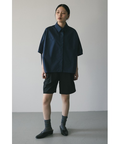 STYLEMIXER(スタイルミキサー)の「テントスリーブルーズシャツ 【春服】新作(シャツ/ブラウス・レディース・ネイビー/ホワイト/サックスブルー・FREE)」の16枚目の写真