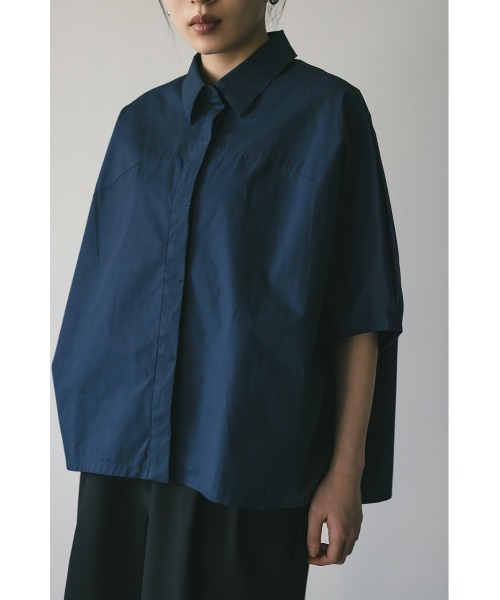 STYLEMIXER(スタイルミキサー)の「テントスリーブルーズシャツ 【春服】新作(シャツ/ブラウス・レディース・ネイビー/ホワイト/サックスブルー・FREE)」の19枚目の写真