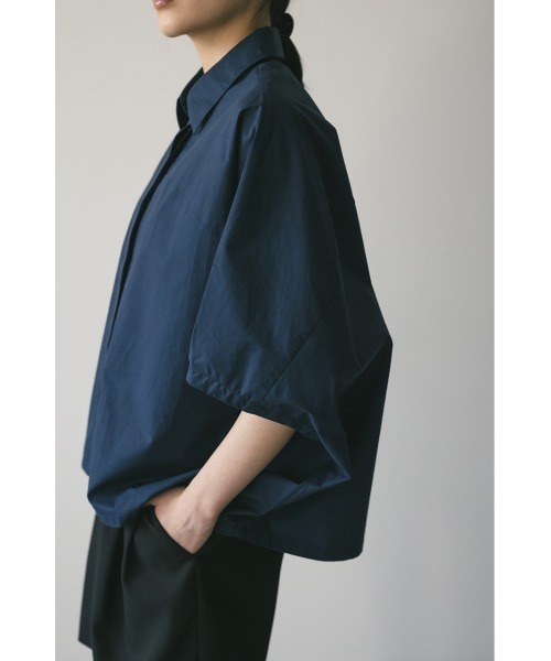 STYLEMIXER(スタイルミキサー)の「テントスリーブルーズシャツ 【春服】新作(シャツ/ブラウス・レディース・ネイビー/ホワイト/サックスブルー・FREE)」の21枚目の写真