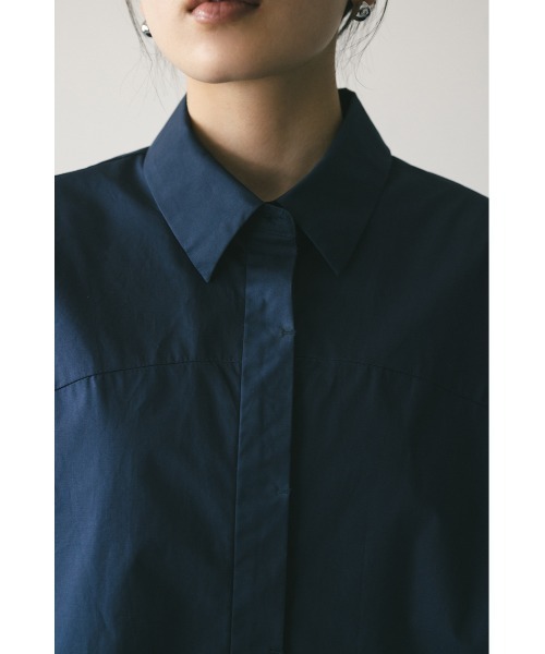 STYLEMIXER(スタイルミキサー)の「テントスリーブルーズシャツ 【春服】新作(シャツ/ブラウス・レディース・ネイビー/ホワイト/サックスブルー・FREE)」の22枚目の写真
