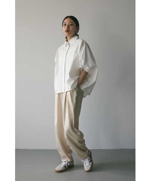 STYLEMIXER(スタイルミキサー)の「テントスリーブルーズシャツ 【春服】新作(シャツ/ブラウス・レディース・ネイビー/ホワイト/サックスブルー・FREE)」の6枚目の写真