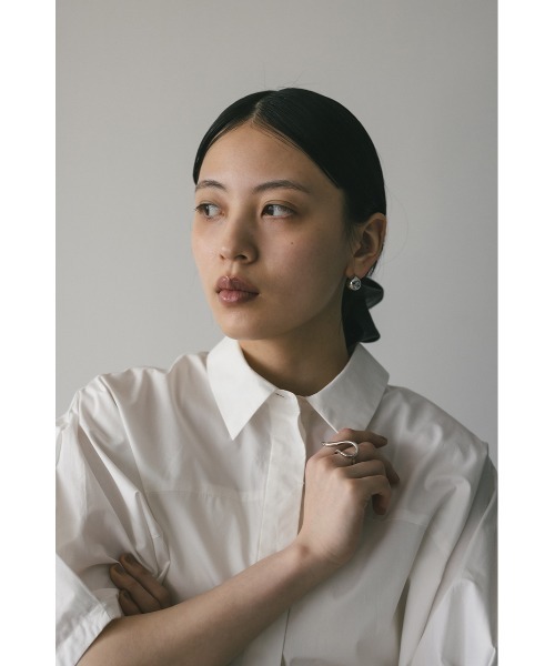 STYLEMIXER(スタイルミキサー)の「テントスリーブルーズシャツ 【春服】新作(シャツ/ブラウス・レディース・ネイビー/ホワイト/サックスブルー・FREE)」の10枚目の写真