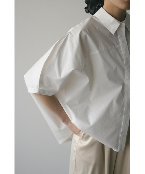 STYLEMIXER(スタイルミキサー)の「テントスリーブルーズシャツ 【春服】新作(シャツ/ブラウス・レディース・ネイビー/ホワイト/サックスブルー・FREE)」の11枚目の写真