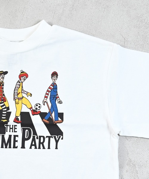 Ocean&Ground（オーシャン&グラウンド）の「COSTUME PARTYプリントＴシャツ（Tシャツ/カットソー・キッズ・ホワイト/ブラック・80/90/95/100/110/120/130/140）」の16枚目の写真