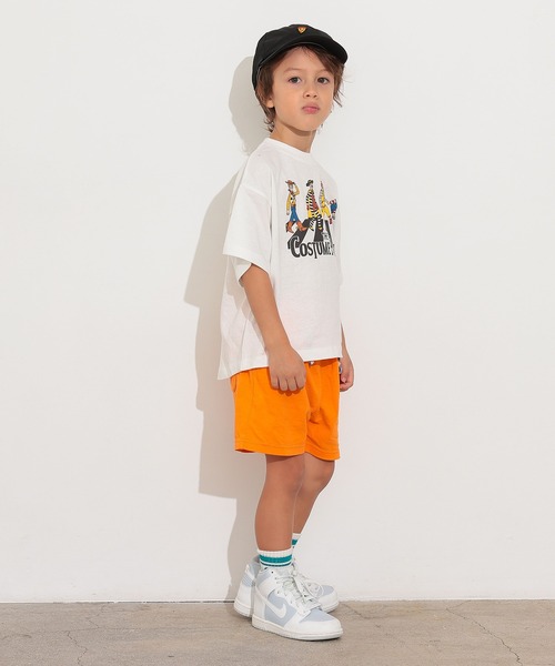 Ocean&Ground（オーシャン&グラウンド）の「COSTUME PARTYプリントＴシャツ（Tシャツ/カットソー・キッズ・ホワイト/ブラック・80/90/95/100/110/120/130/140）」の7枚目の写真