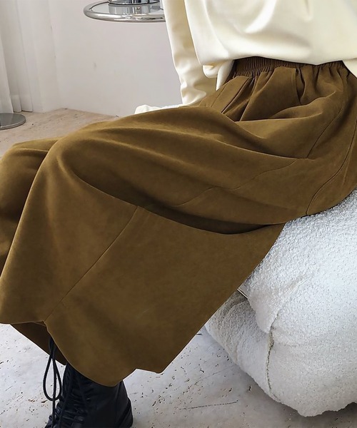blackdia ocean(ブラックダイヤオーシャン)の「blackdia ocean クロップドコクーンパンツ(その他パンツ・レディース・ブラック/ベージュ/ブラウン・LARGE/MEDIUM)」の12枚目の写真