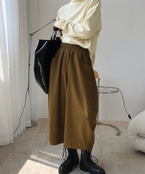 blackdia ocean(ブラックダイヤオーシャン)の「blackdia ocean クロップドコクーンパンツ(その他パンツ・レディース・ブラック/ベージュ/ブラウン・LARGE/MEDIUM)」の10枚目の写真