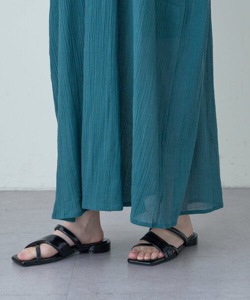 CIAOPANIC TYPY（チャオパニックティピー）の「【WEB限定】【india】肩レース2WAYワンピース（ワンピース・レディース・グリーン/アイボリー/ブラック・ONE SIZE）」の13枚目の写真