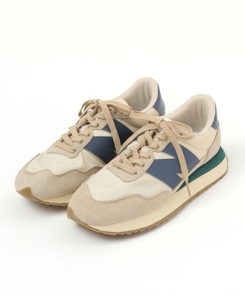 LAKOLE（ラコレ）の「【New Balance/ニューバランス】MS237M / 353913（スニーカー・メンズ・ベージュ/グレー・LARGE/MEDIUM）」の2枚目の写真