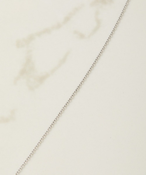 PAPILLONNER（パピヨネ）の「ステンレスY字ネックレス（ネックレス・レディース・シルバー/ゴールド・FREE）」の4枚目の写真