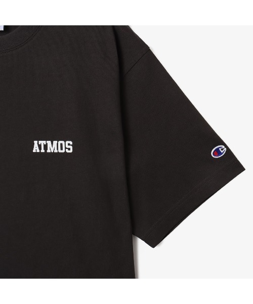 Champion(チャンピオン)の「atmos × champion College Logo T-shirt / アトモス チャンピオン カレッジ ロゴ T-シャツ 【SP】(Tシャツ/カットソー・メンズ・ブラック/グリーン/ホワイト・XL/L/M)」の9枚目の写真