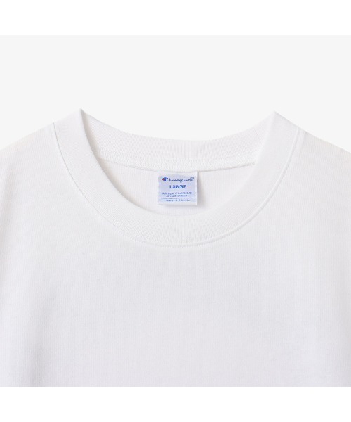 Champion(チャンピオン)の「atmos × champion College Logo T-shirt / アトモス チャンピオン カレッジ ロゴ T-シャツ 【SP】(Tシャツ/カットソー・メンズ・ブラック/グリーン/ホワイト・XL/L/M)」の4枚目の写真