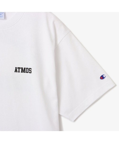 Champion(チャンピオン)の「atmos × champion College Logo T-shirt / アトモス チャンピオン カレッジ ロゴ T-シャツ 【SP】(Tシャツ/カットソー・メンズ・ブラック/グリーン/ホワイト・XL/L/M)」の12枚目の写真