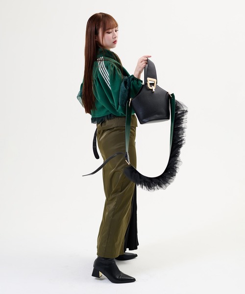 MINAフリルストラップ＆ミニバッグセット（2WAY仕様で自由に