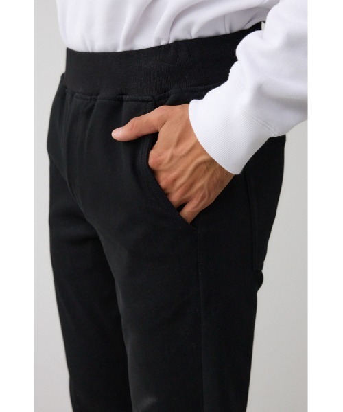 AZUL by moussy（アズールバイマウジー）の「EASY ACTION SLIM JOGGER 2ND（スウェットパンツ・メンズ・ブラック/杢グレー/ライトベージュ/チャコールグレー・MEDIUM/X-SMALL/SMALL/LARGE/X-LARGE）」の21枚目の写真