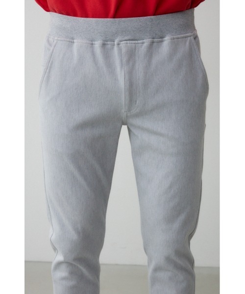 AZUL by moussy（アズールバイマウジー）の「EASY ACTION SLIM JOGGER 2ND（スウェットパンツ・メンズ・ブラック/杢グレー/ライトベージュ/チャコールグレー・MEDIUM/X-SMALL/SMALL/LARGE/X-LARGE）」の14枚目の写真