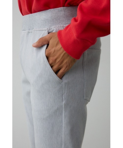 AZUL by moussy（アズールバイマウジー）の「EASY ACTION SLIM JOGGER 2ND（スウェットパンツ・メンズ・ブラック/杢グレー/ライトベージュ/チャコールグレー・MEDIUM/X-SMALL/SMALL/LARGE/X-LARGE）」の12枚目の写真