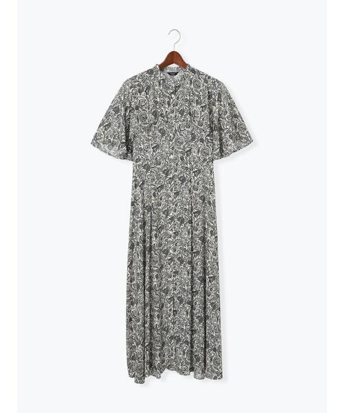 Te chichi CLASSIC（テチチクラシック）の「【DEVEAUX】ボタニカルプリントワンピース《2025summer catalog item》（ワンピース・レディース・ベージュ・F）」の14枚目の写真