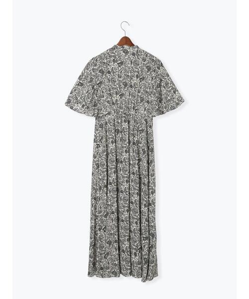 Te chichi CLASSIC（テチチクラシック）の「【DEVEAUX】ボタニカルプリントワンピース《2025summer catalog item》（ワンピース・レディース・ベージュ・F）」の15枚目の写真