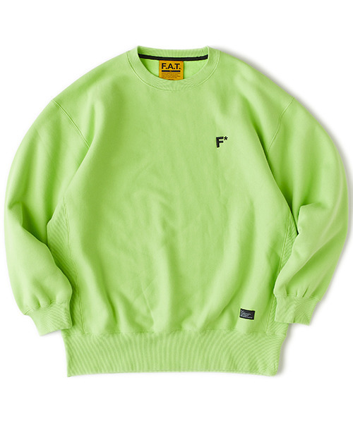 FAT（エフエイティー）の「FASTERISK.C（スウェット・メンズ・グリーン/ライトグレー/ネイビー/イエロー・JUMBO(XXL)/FAT(XL)/SKINNY(L)/TITCH(M)）」の3枚目の写真