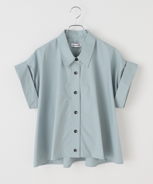 LOW CLASSIC CAP SLEEVE SHIRTシャツ LOW CLASSIC CAP SLEEVE SHIRT ミントグリーンS
