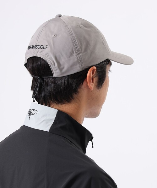 BEAMS GOLF(ビームスゴルフ)の「タフタドローコード 6パネルキャップ(キャップ・メンズ・ブラック/グレー/ネイビー・ONE SIZE)」の4枚目の写真