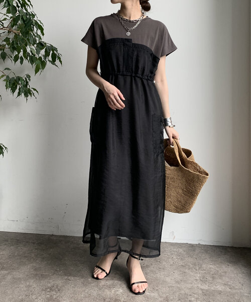 【美品】Doudou ベロアワンピース WEB限定 Classic Dollベロアワンピース ブルー／Select | tulle