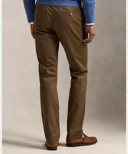 POLO RALPH LAUREN（ポロ ラルフ ローレン）の「ストレッチ ストレート フィット ウォッシュド チノ パンツ（チノパンツ・メンズ・ブラウン・30/30/34/32/32/32）」の4枚目の写真