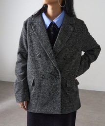 MAGASIN DE MODE Onjna（マガジンデモードオンジェナ ）の「【MAGASIN DE MODE Onjna】ツイードテーラードジャケット ジャケットコート XNN（テーラードジャケット）」