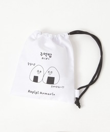 repipi armario（レピピ アルマリオ）の「ショッパ－風ミニキンチャク（ポーチ）」