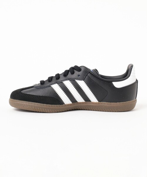 こども ビームス（コドモビームス）の「adidas /Samba OG Comfort Closure Elastic Lace Kids（17～21cm）（スニーカー・キッズ・ホワイト/ブラック・18/19/20/21/17）」の7枚目の写真
