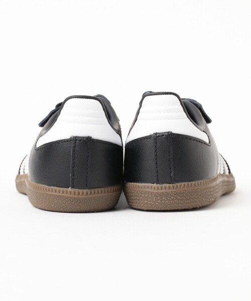 こども ビームス（コドモビームス）の「adidas /Samba OG Comfort Closure Elastic Lace Kids（17～21cm）（スニーカー・キッズ・ホワイト/ブラック・18/19/20/21/17）」の10枚目の写真