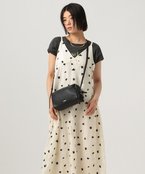 BAYFLOW（ベイフロー）の「[長さ調整可]エンブロイダリーワンピース（ワンピース・レディース・オフホワイト/ブラック・FREE）」の9枚目の写真