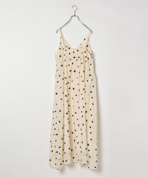 BAYFLOW（ベイフロー）の「[長さ調整可]エンブロイダリーワンピース（ワンピース・レディース・オフホワイト/ブラック・FREE）」の19枚目の写真