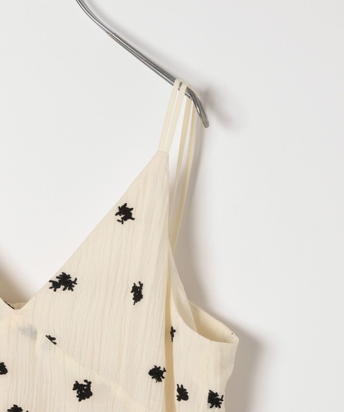 BAYFLOW（ベイフロー）の「[長さ調整可]エンブロイダリーワンピース（ワンピース・レディース・オフホワイト/ブラック・FREE）」の17枚目の写真