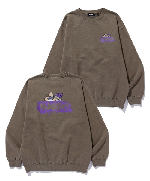 セール】PIGMENT BOMB CREWNECK SWEAT SHIRT（スウェット）｜XLARGE