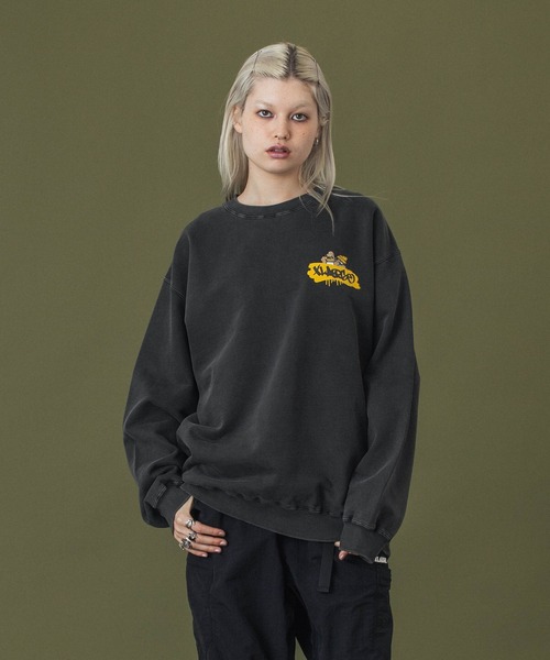 セール】PIGMENT BOMB CREWNECK SWEAT SHIRT（スウェット）｜XLARGE