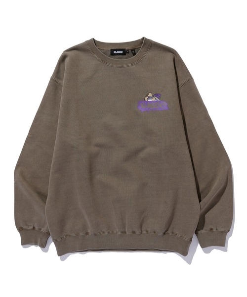 PIGMENT BOMB CREWNECK SWEAT SHIRT（スウェット）｜XLARGE