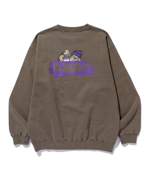 PIGMENT BOMB CREWNECK SWEAT SHIRT（スウェット）｜XLARGE