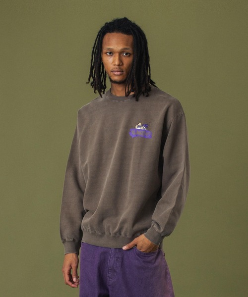 セール】PIGMENT BOMB CREWNECK SWEAT SHIRT（スウェット）｜XLARGE