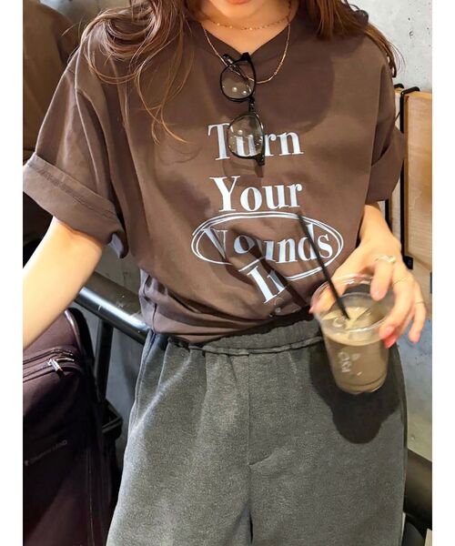 セール】ヴィンテージウォッシュロゴビッグTee（Tシャツ