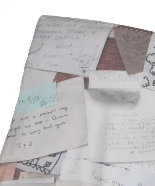 A part by（アパートバイ）の「【セレクト】LY_PanoScarf（バンダナ/スカーフ・レディース・ライトブルー/レッド・FREE）」の13枚目の写真