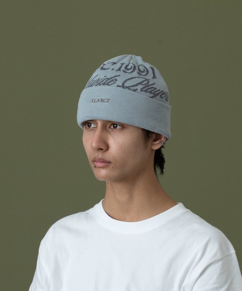 XLARGE（エクストララージ）の「EST.1991 CUFF BEANIE（ニットキャップ