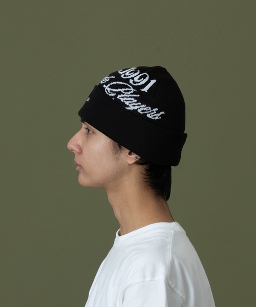 XLARGE（エクストララージ）の「EST.1991 CUFF BEANIE（ニットキャップ/ビーニー・メンズ・オリーブ/グレー/ブラック・ONE SIZE）」の8枚目の写真