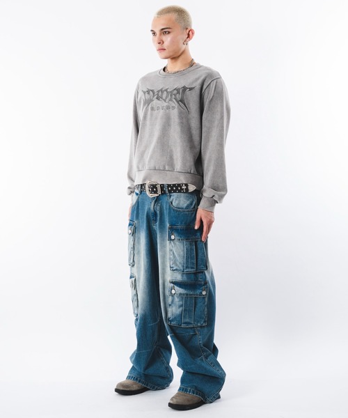 SHORT ROUND(ショートラウンド)の「SHORT ROUND/マルチポケットデニムパンツ(デニムパンツ・メンズ・コバルトブルー・LARGE/MEDIUM)」の22枚目の写真